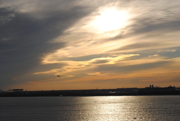 Sunset over the Atlantic