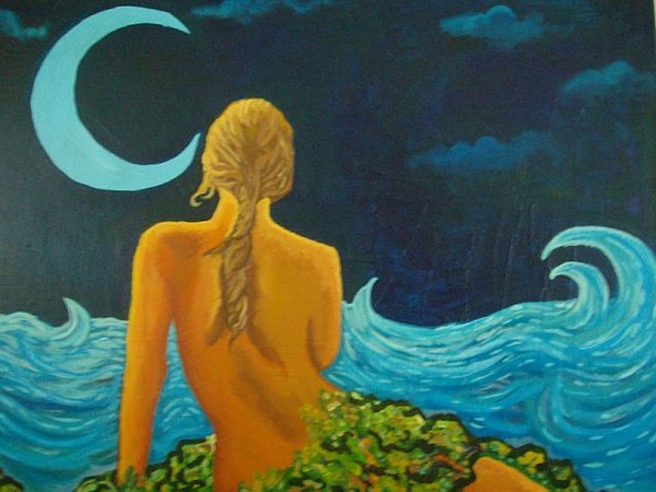 Siren in the moonlight