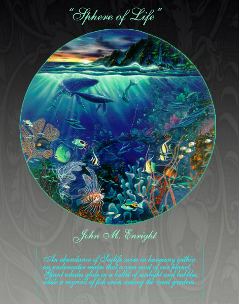 Sphere of Life Painting by Enright