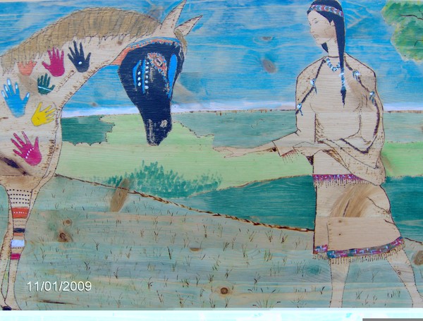 painted horse