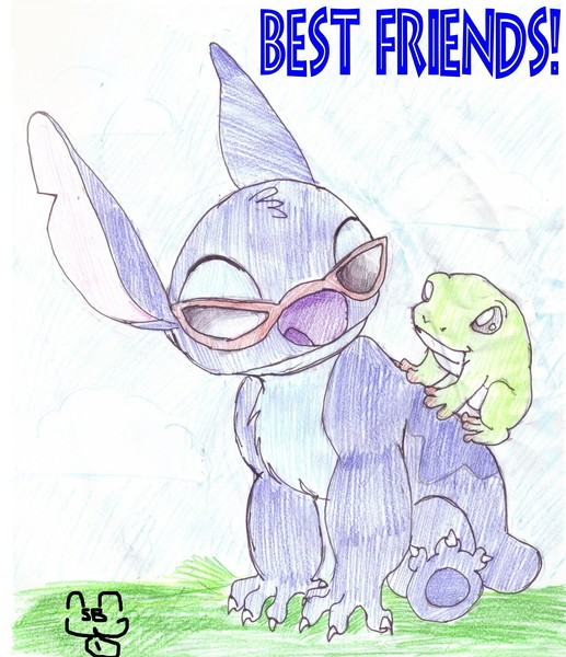 Stitch's New Friend