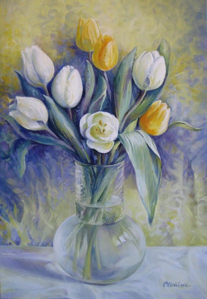 Vase with flowers