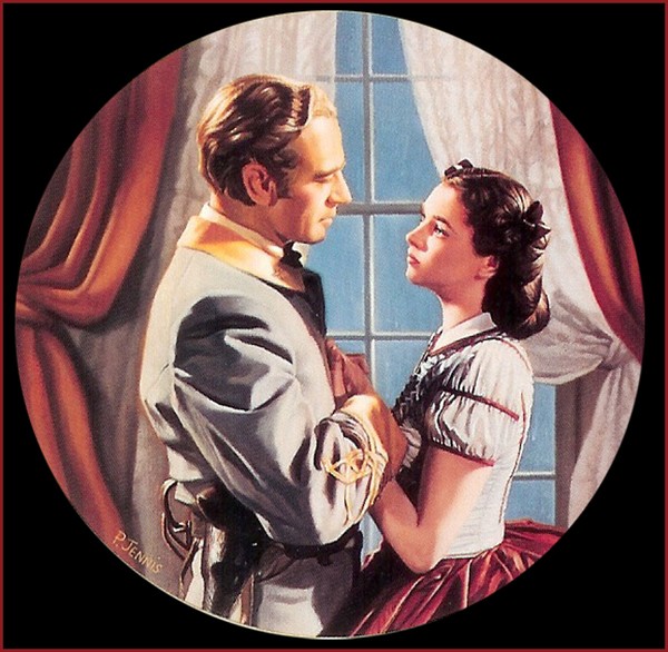 gone with the wind painting