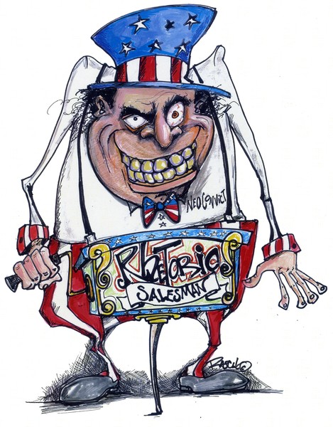 rhethoric salesman