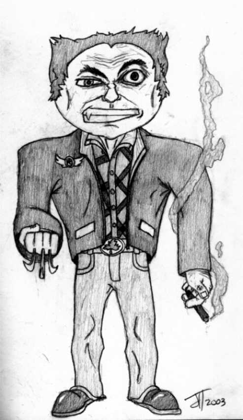 Cartoon Wolvie

