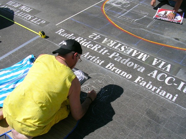 Madonnaro a Santa Barbara-CAL 2006