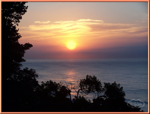 Sunrise at Palm Beach, South Africa