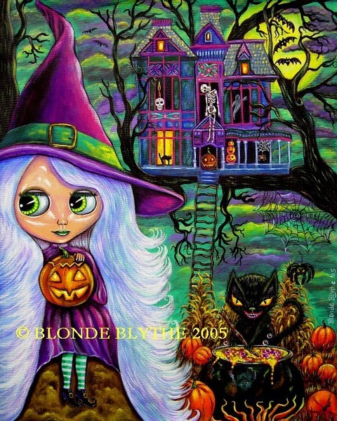 Halloween Blythe & the Haunted Tree House