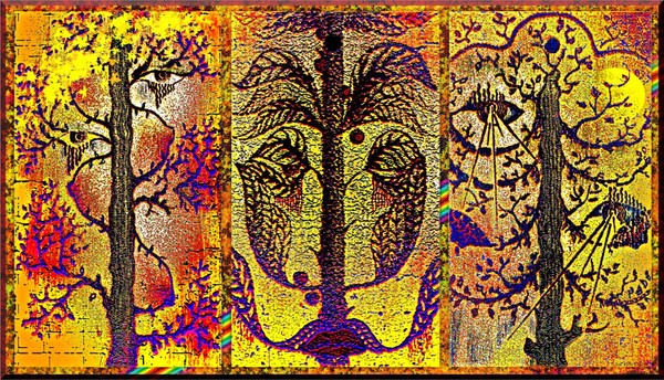 Triptych. Forest