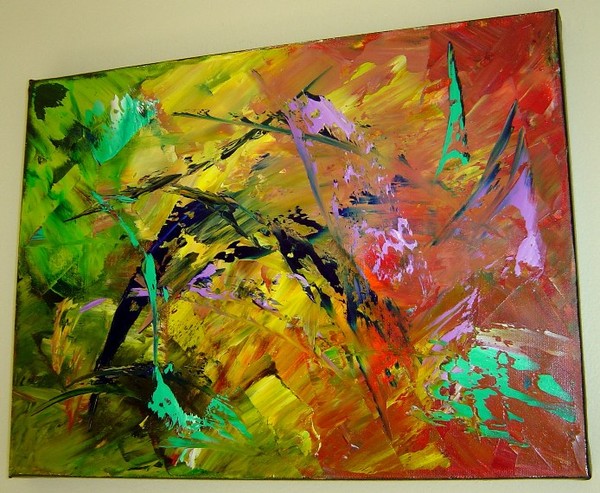 Original oil painting by Eugenia Abramson