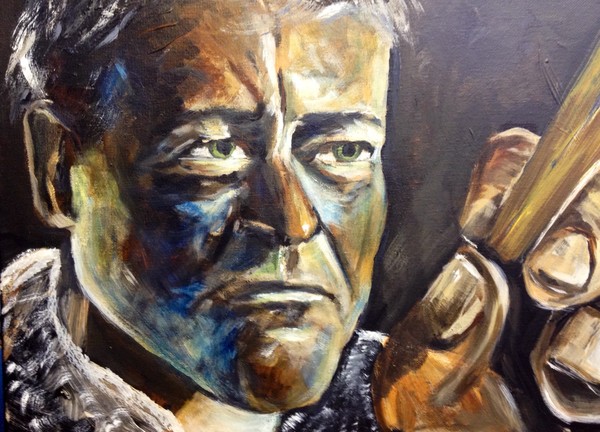 Artist selfie