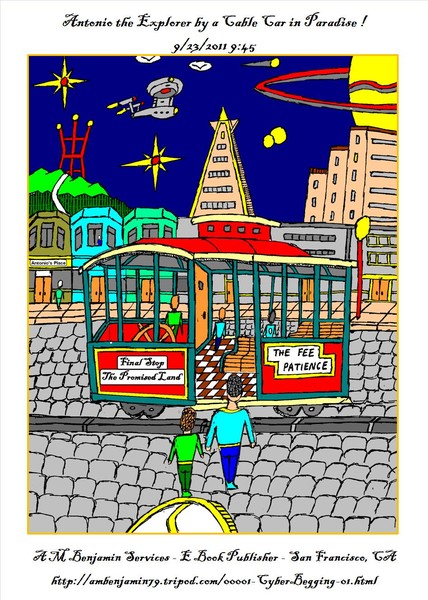 a cable car in Paradise