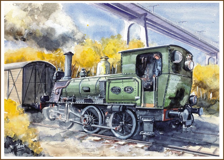 Local steamtrain