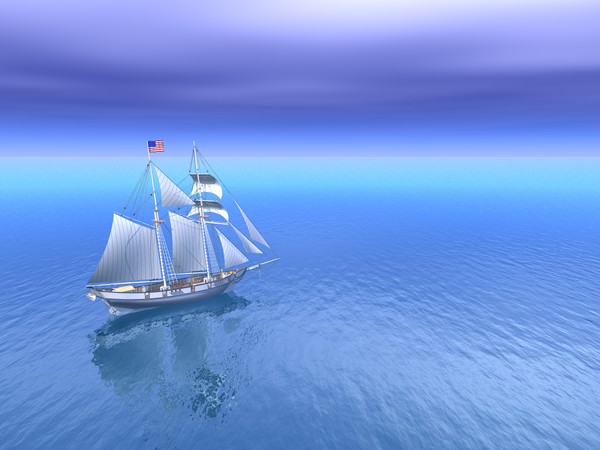 SunOnSeaandSchooner
