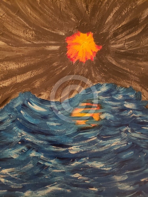 skyocean painting