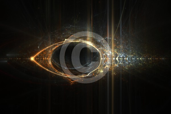 Eye of Horus Abstract Fractal Design