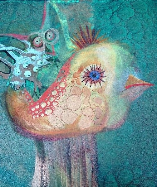 Whimsical Birdie