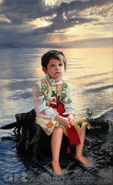 Prayer on the island of Hope...An orphan from the 