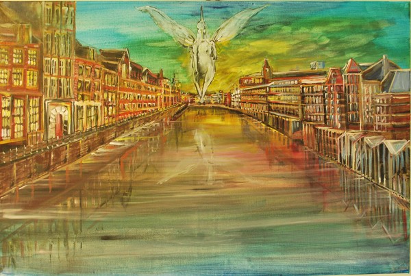 Unicorn over Amstedam