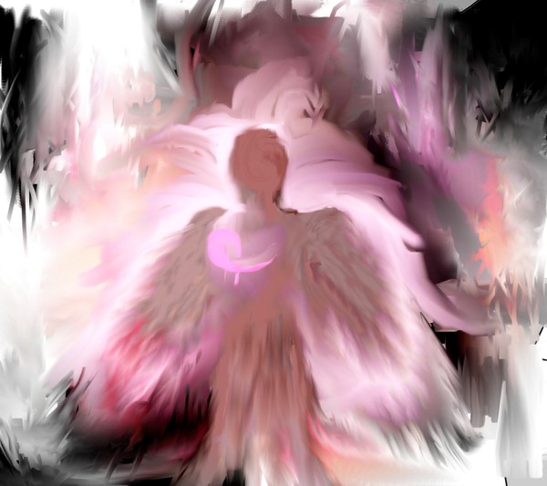 Breast Cancer Awareness Angel