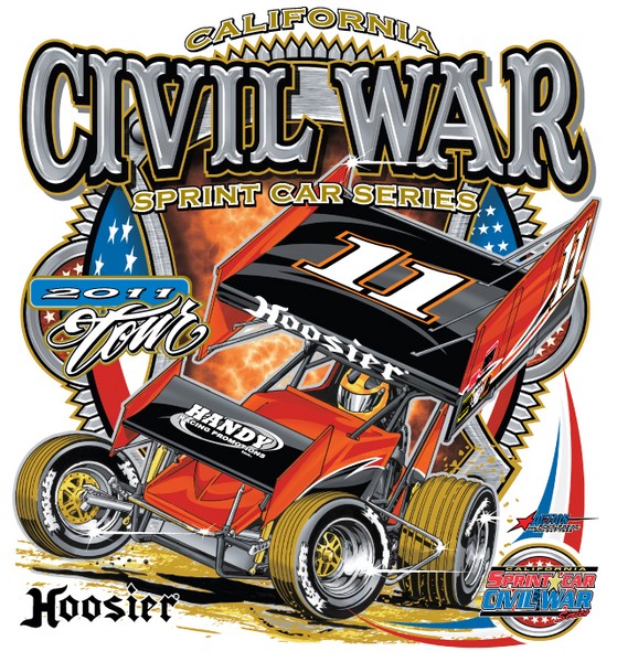 2011 california civil war sprint car front