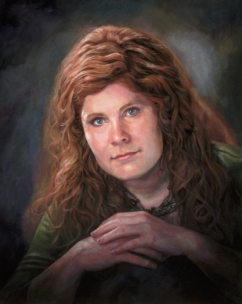 TeenGirl2 gouache