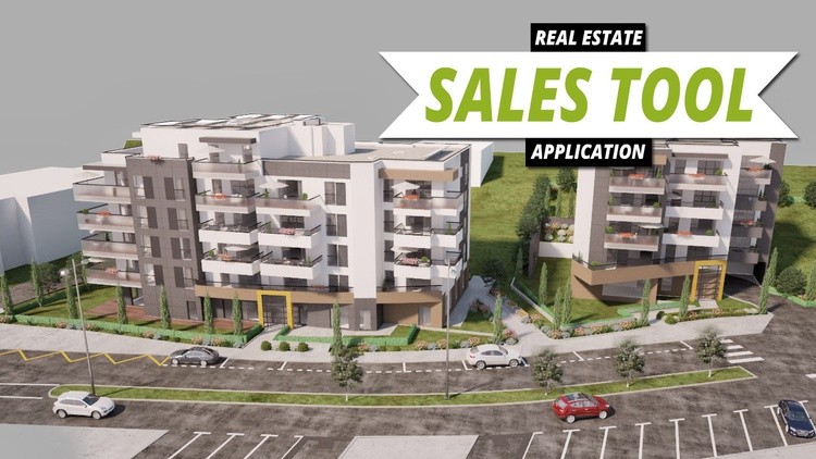 3D Exterior Real Estate Sales Tool Application by Virtual reality developer, Midland - Texas.