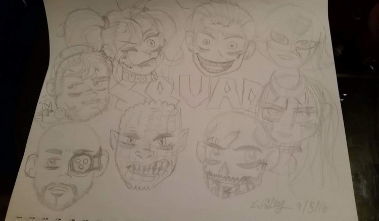 The Suicide Squad sketch