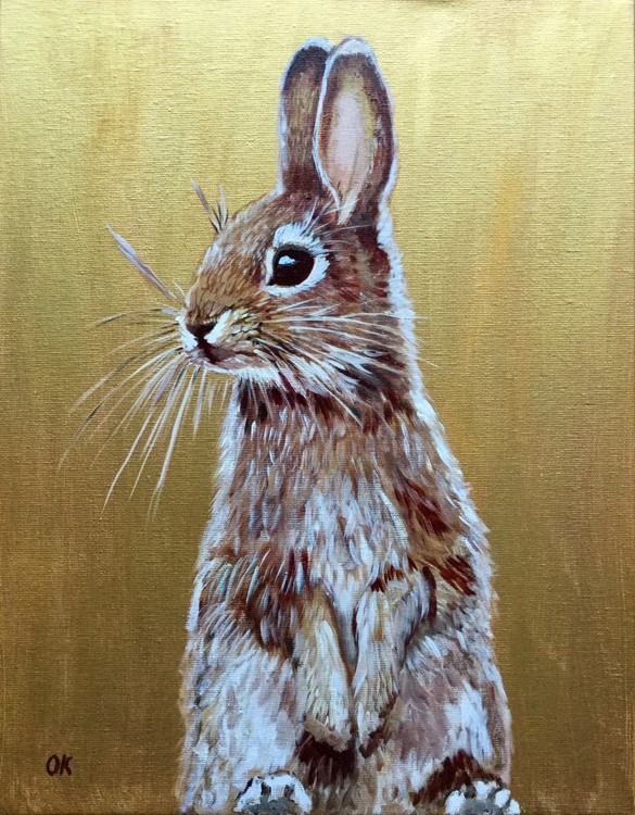 Golden bunny