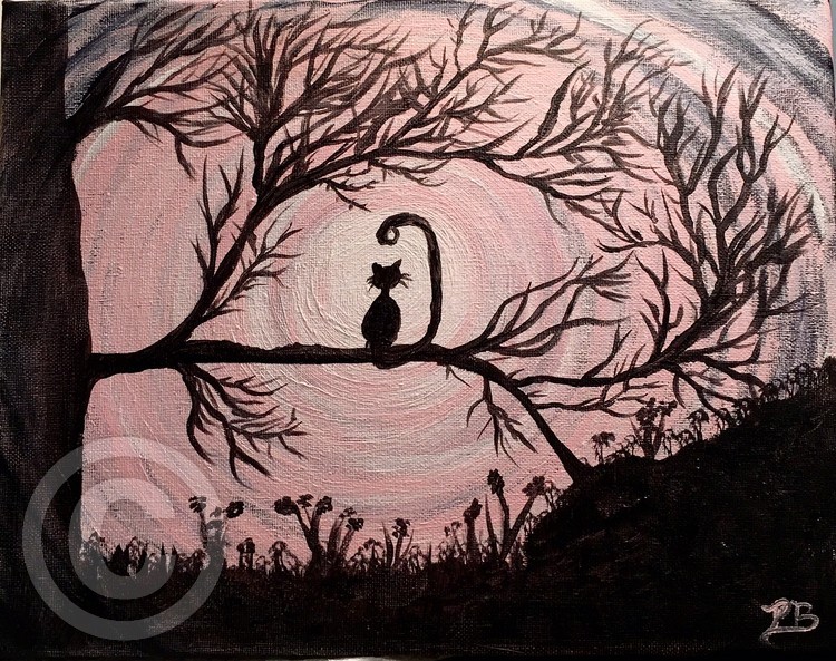 Kitty in the Tree