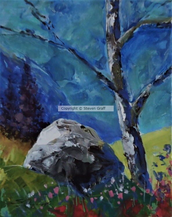 Rock and Tree