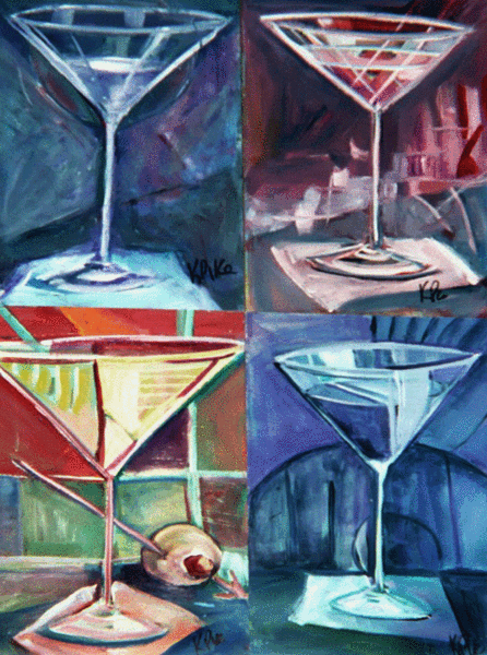 four martinis