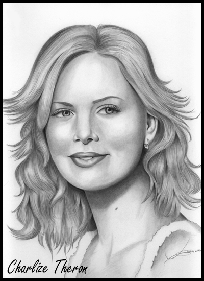 Charlize Theron Portrait