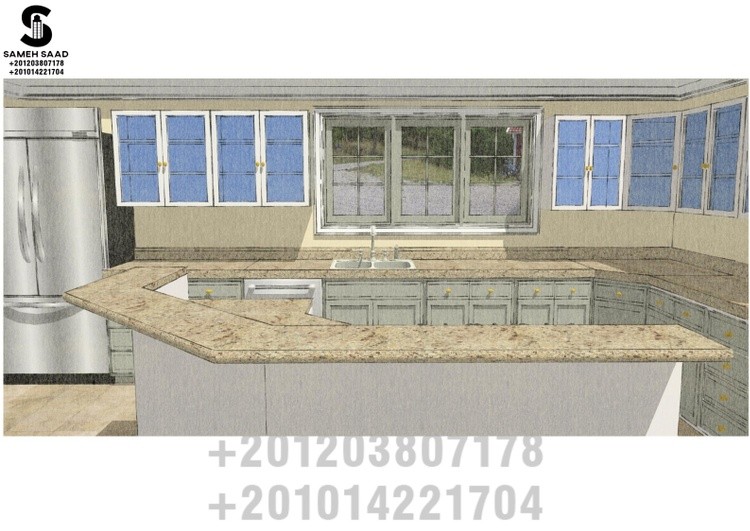kitchen design - 3D Rendering Page4