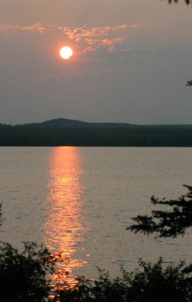 Summer Sunset at the Lake