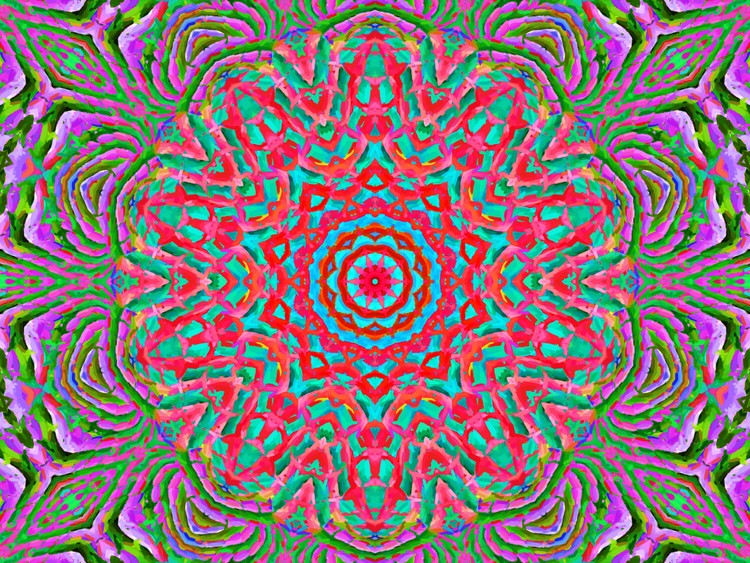 Dahlia Mandala