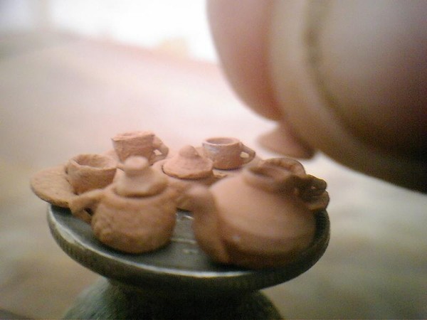 world's smallest tea set 