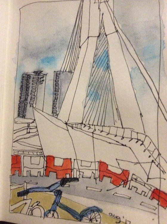 Bridge in Rotterdam