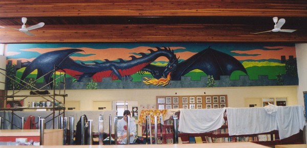 Dragon Mural Part 1