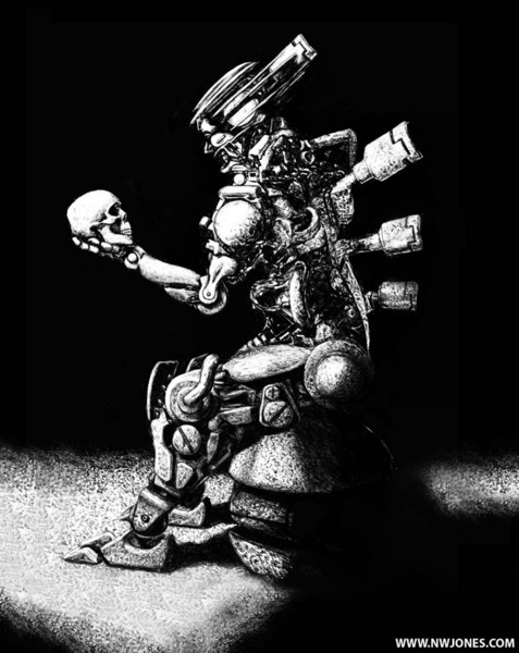 Evolution. Man. Machine