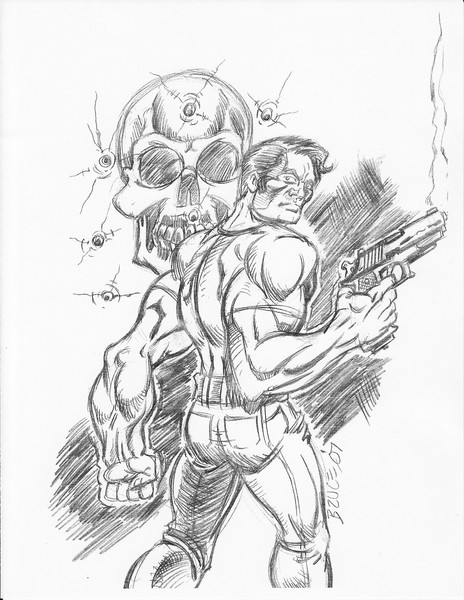 Punisher Pencil
