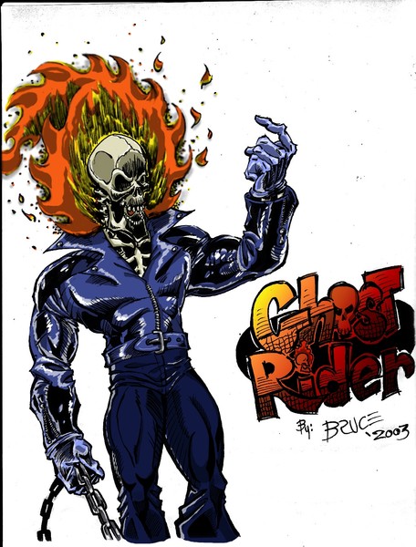 Ghost Rider Color 1