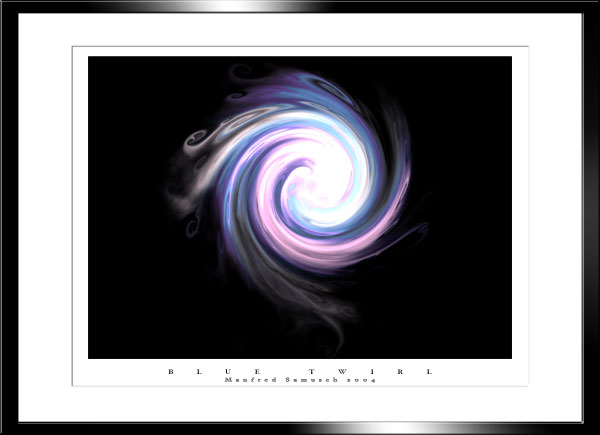 Blue Twirl
