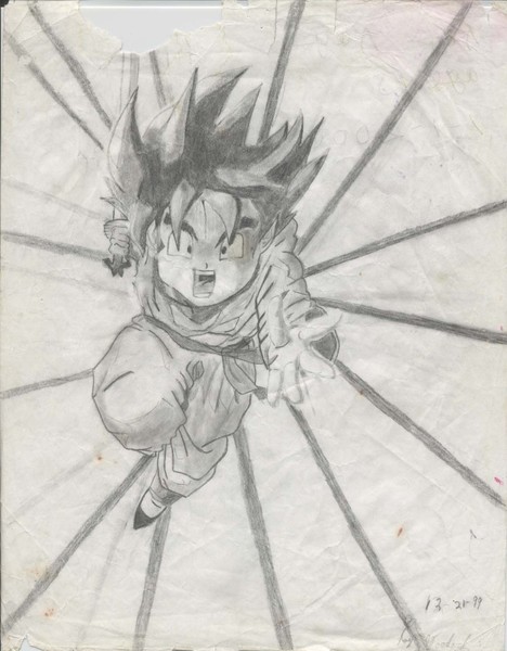 My first DBZ pic (Gotan)