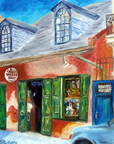 Reverend Zombie's Voodoo Shop (painting)