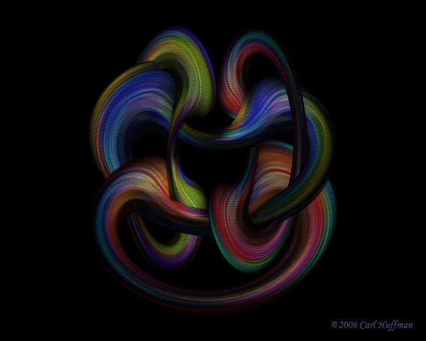 Multi Colors Twine Sculpture
