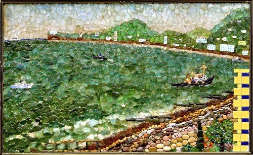 Black sea shore