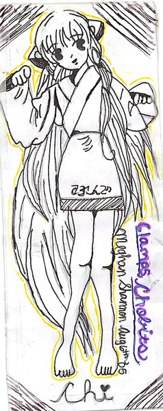 Chobits bookmark