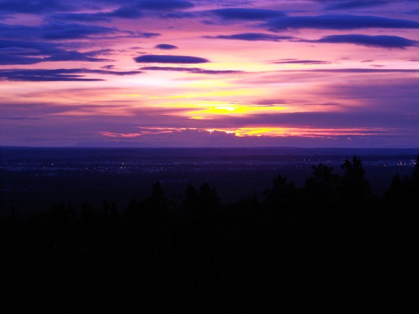 Sunset and Mt. McKinley