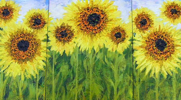 Sunflowers in Tuscany III